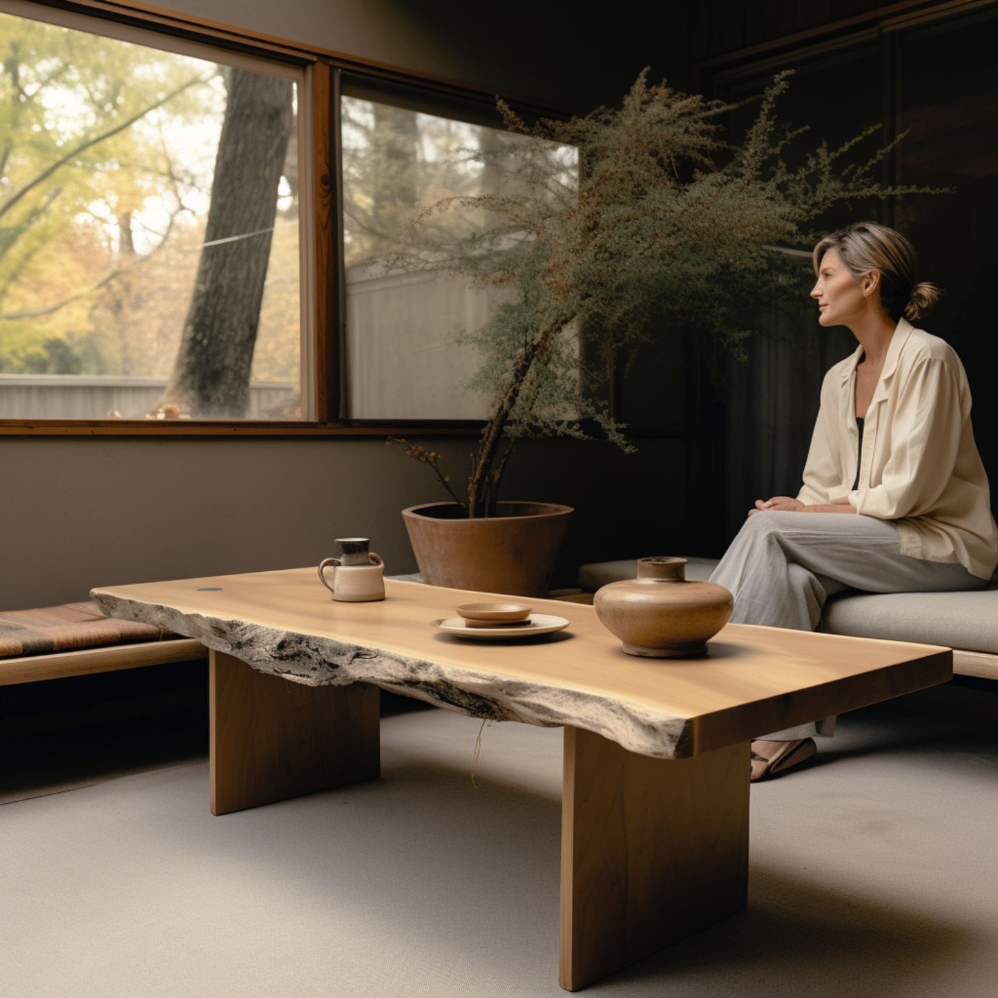 Japandi - Wabi Sabi Coffee Table