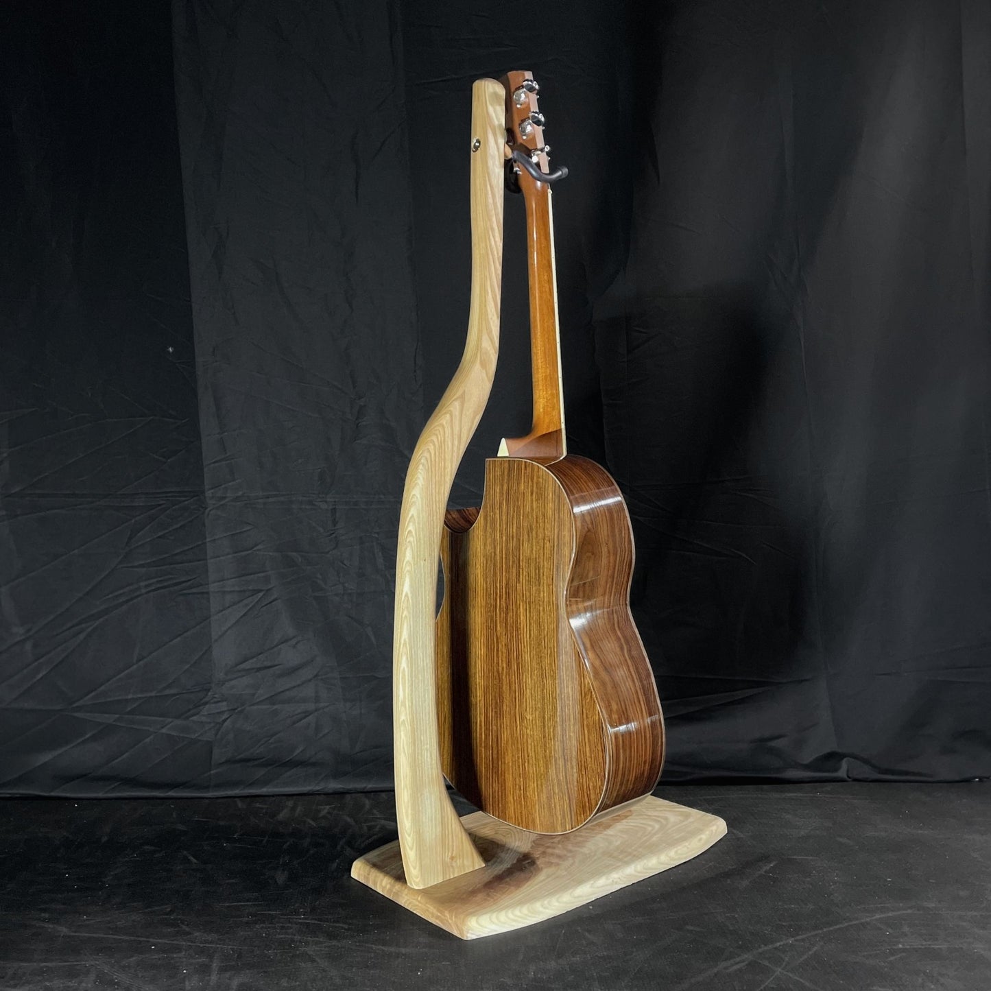 Wooden  Mid-Century Modern Guitar Stand